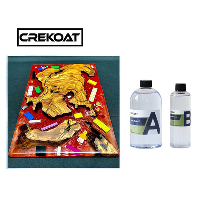 Finition brillante rapide du bois de séchage rapide de lustre de DIY Art Craft Epoxy Resin For