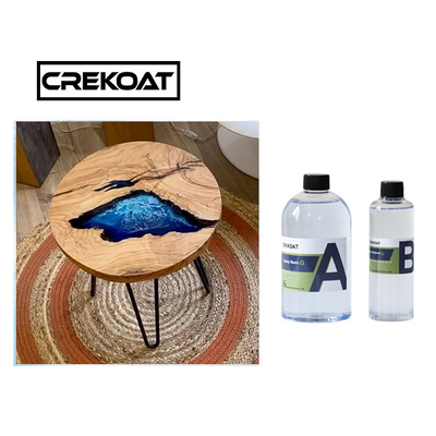 Résine époxyde claire sûre de nourriture pour le bois de moulage Art Crafts Resists Yellowing
