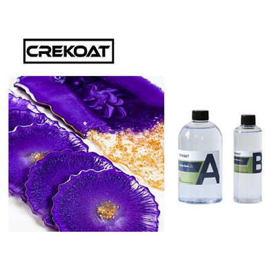 Les métiers de moulage profonds Crystal Clear Epoxy Art Resin résistent à l'éraflure