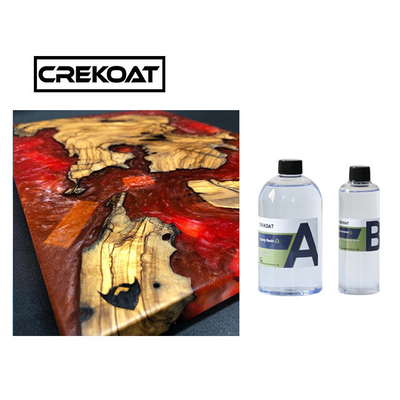 Les métiers de moulage profonds Crystal Clear Epoxy Art Resin résistent à l'éraflure