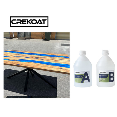 Résine de Crystal Clear Liquid Glass Epoxy pour le bâti de Tableau de rivière