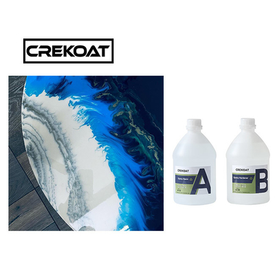 La rivière UV de Crystal Clear Epoxy Resin For de résistance ajourne le bâti de bijoux