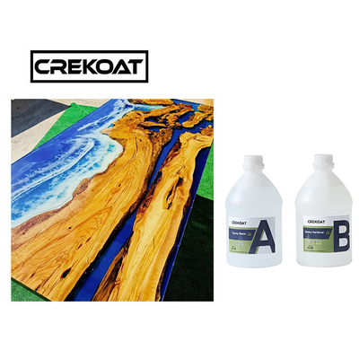 La rivière de moulage ajourne la résine époxyde Kit Art Clear Epoxy Resin MSDS