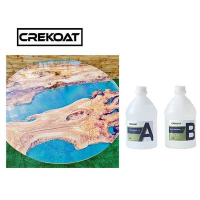 La rivière de moulage ajourne la résine époxyde Kit Art Clear Epoxy Resin MSDS