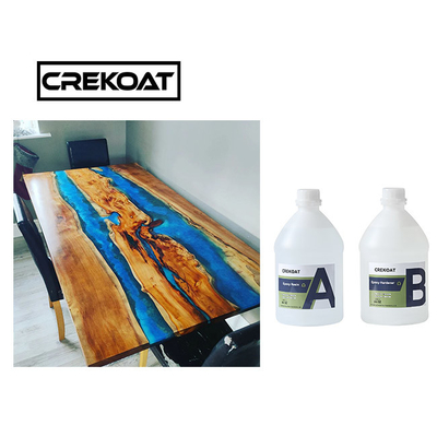 La rivière de moulage ajourne la résine époxyde Kit Art Clear Epoxy Resin MSDS