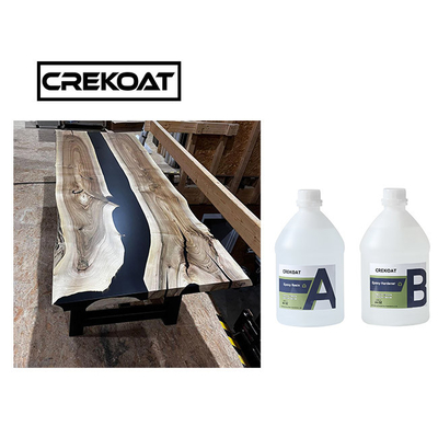 Résine époxyde claire de coffre-fort libre de nourriture de BPA pour le Tableau en bois Art Crafts