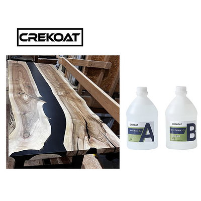 Bâti et revêtement à haute brillance de Crystal Clear Epoxy Resin Kit