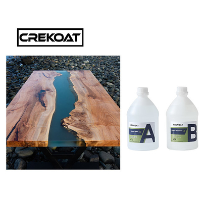 Bâti et revêtement à haute brillance de Crystal Clear Epoxy Resin Kit
