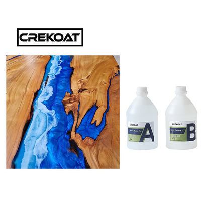 Résine époxyde claire de coffre-fort libre de nourriture de BPA pour le Tableau en bois Art Crafts
