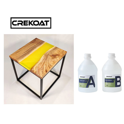 Résine époxyde claire de coffre-fort libre de nourriture de BPA pour le Tableau en bois Art Crafts