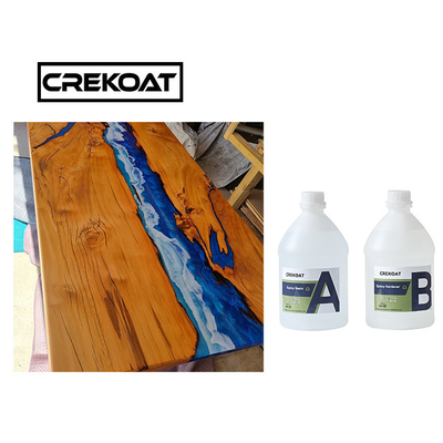 2/1 Ratio Kit de coulée en résine époxy claire pour les tablettes de rivière