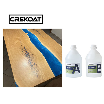 2/1 Ratio Kit de coulée en résine époxy claire pour les tablettes de rivière