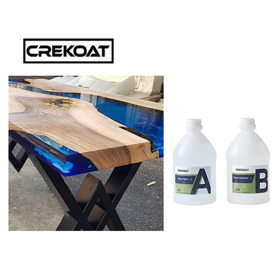 Le produit chimique résistent à la résine moulée profonde dure de Crystal Clear Epoxy Resin Rock pour le Tableau