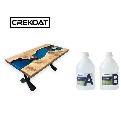 Le produit chimique résistent à la résine moulée profonde dure de Crystal Clear Epoxy Resin Rock pour le Tableau
