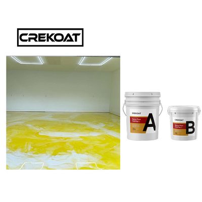 Protection UV Coating Naturally De Foaming de résine époxyde de peinture concrète métallique de plancher