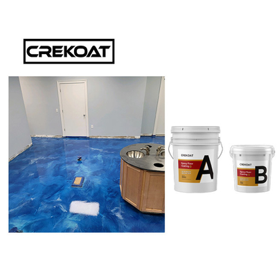 Protection UV Coating Naturally De Foaming de résine époxyde de peinture concrète métallique de plancher