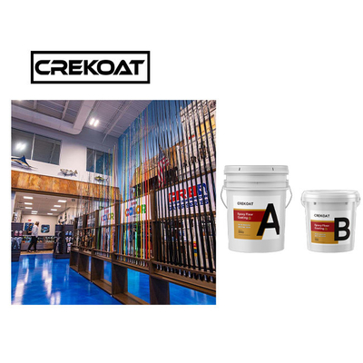 Noir de Crystal Metallic Epoxy Resin Coating de résistance de glissement et plancher d'époxyde d'or