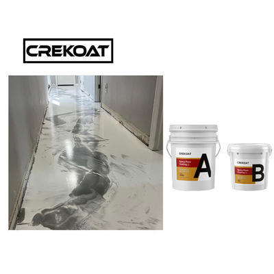 Résistant UV imperméable de plancher de partie supérieure du comptoir époxyde métallique durable de revêtement