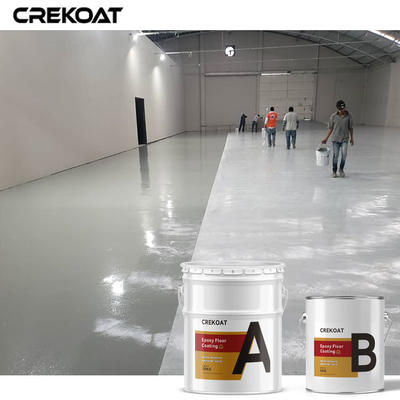 Revêtement intermédiaire de revêtement de vernis époxyde de plancher en béton décoratif de flocon