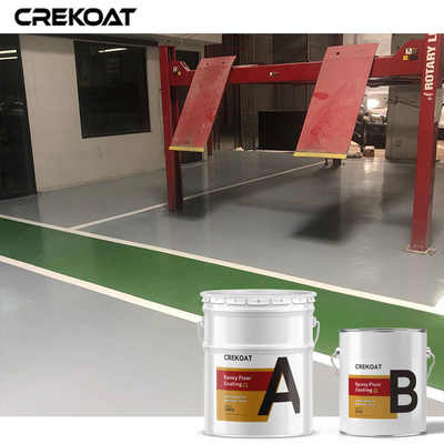 Résistance industrielle Surface de sport revêtement de sol industriel époxy fournit une adhérence non glissante