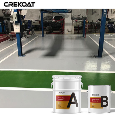 Résistance industrielle Surface de sport revêtement de sol industriel époxy fournit une adhérence non glissante
