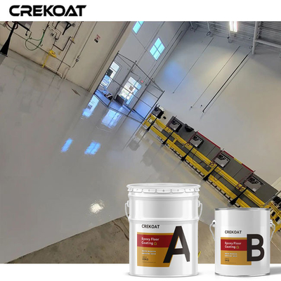 Revêtement époxyde à base d'eau souple de plancher pour microbien de substrats de tuiles en béton anti
