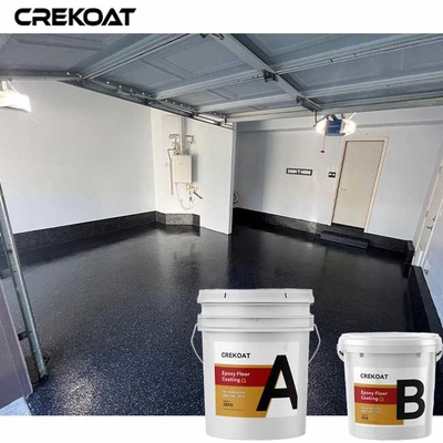 Manteau époxyde décoratif d'uréthane de plancher de flocon de peinture époxyde de séchage rapide de plancher de MSDS