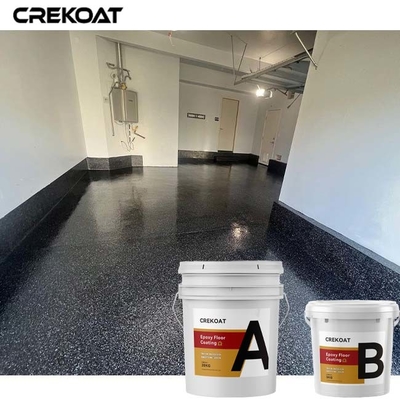 Manteau époxyde décoratif d'uréthane de plancher de flocon de peinture époxyde de séchage rapide de plancher de MSDS
