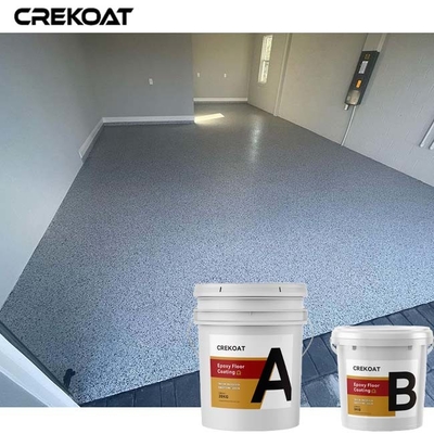 Le béton de résine époxyde de flocon peignent l'anti protection de glissement pour le plancher de garage