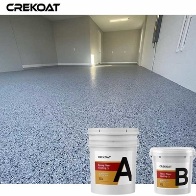 Liquide de revêtement de plancher de résine époxyde de flocon de couleur de TDS résistant