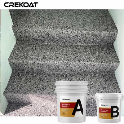 Produit concret de composant du revêtement 2 de flocon solide de résine époxyde de 100%