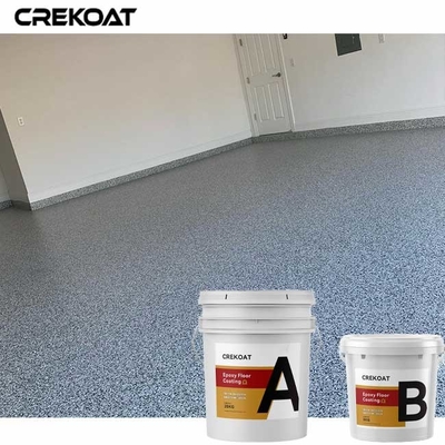 Revêtement époxyde de traitement rapide de plancher de flocon pour le plancher commercial et industriel
