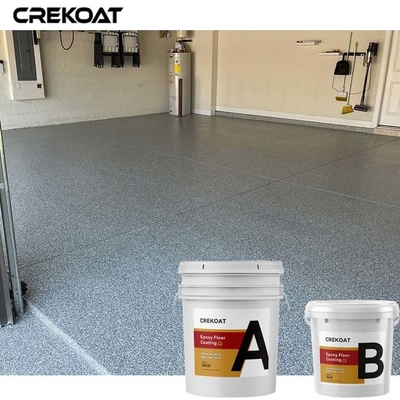 Plancher décoratif d'allée de Chips For Paint Garage Or de couleur de résistant à l'eau de revêtement époxyde inodore de flocon