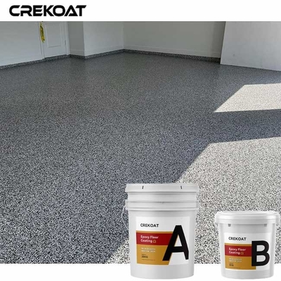 Plancher décoratif d'allée de Chips For Paint Garage Or de couleur de résistant à l'eau de revêtement époxyde inodore de flocon