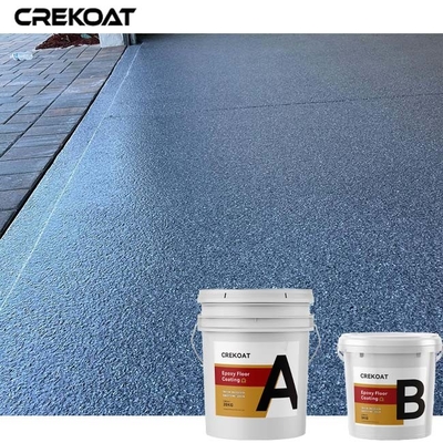 Surface douce Polyaspartic de flocon de 100% de résine époxyde de plancher de sol de mosaïque solide de revêtement