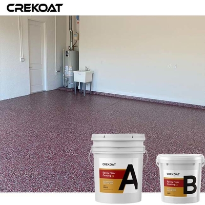 De plus grands flocons collent le plancher de résine enduisant Chip Non Flammable sans couture