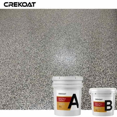 Les flocons acryliques collent le revêtement de plancher de résine pour des centres commerciaux et des maisons