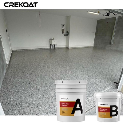 Les flocons acryliques collent le revêtement de plancher de résine pour des centres commerciaux et des maisons