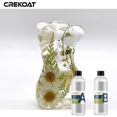 Résine de coulée liquide sans bulles Durcissement rapide Temps de cicatrisation Finition époxy claire Pour le bois Résistance aux UV