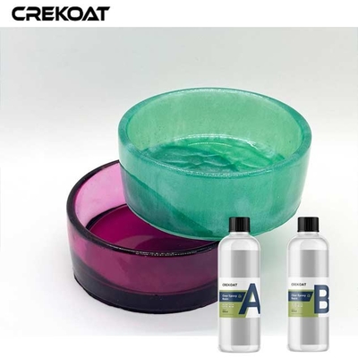 Résine de coulée liquide d'art à haute brillance 2 gallons Stabilité UV améliorée pour les sculptures en plein air