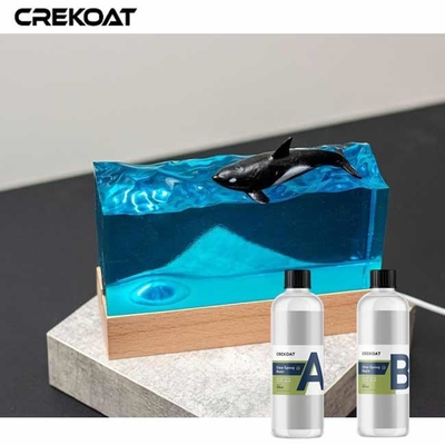 Résine époxy à haute clarté pour créer une résine impressionnante