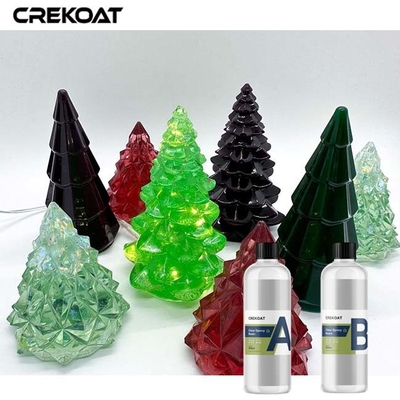 Époxy acrylique clair et très brillant avec une résistance minimale aux bulles d'air