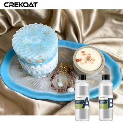 Kit de résine époxy transparente pour table en bois consistance auto-nivelation lisse
