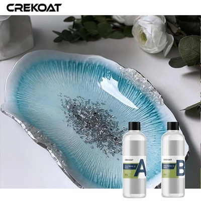 Résistance aux rayons UV Résine époxy claire Coat finition Formule à faible odeur Protège les surfaces