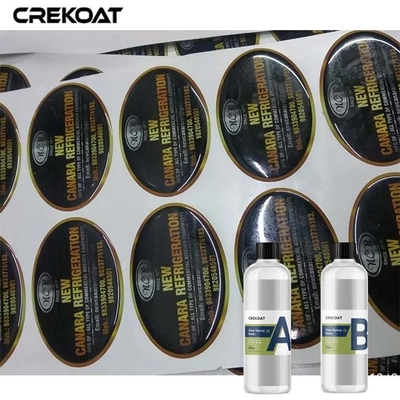 Résine de moulage en verre liquide d'amorçage d'individu pour Art Acrylic Casting Domino Labels TDS