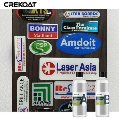 Résine de moulage en verre liquide d'amorçage d'individu pour Art Acrylic Casting Domino Labels TDS