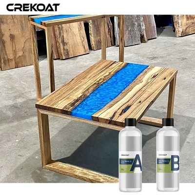 Résine époxyde de fonte claire de table libre de COV pour les surfaces protectrices