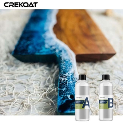 Résine époxyde de fonte claire de table libre de COV pour les surfaces protectrices