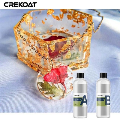 Crystal Clear Epoxy Resin For anti BPA de jaunissement de revêtement de moulage librement