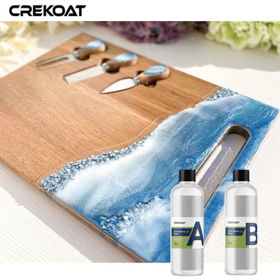 1:1 UV à haute brillance de protection d'Art Clear Epoxy Resin mélangeant le rapport par le volume